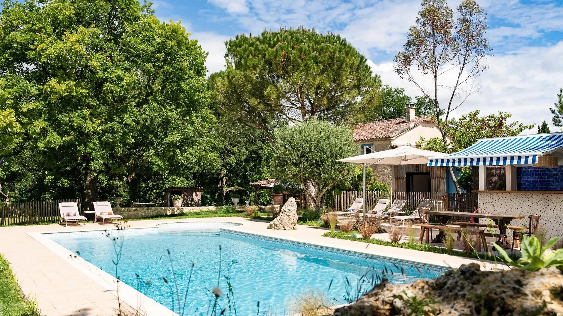 Le Mas Gascon - Maison De Vacances 4 Etoiles Avec Piscine Et Vue Proche De Lectoure Marsolan